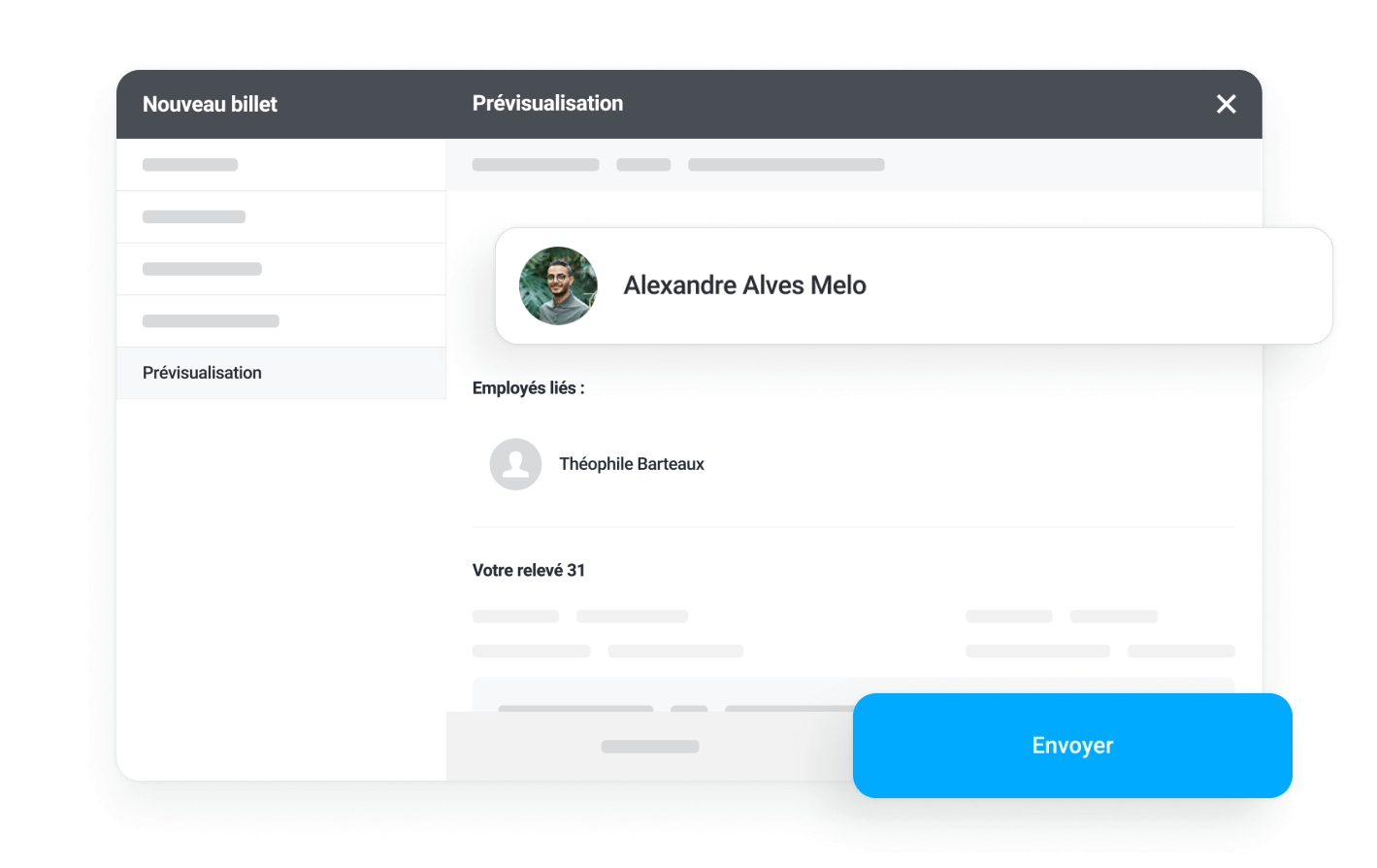 Prévisualisez et envoyez