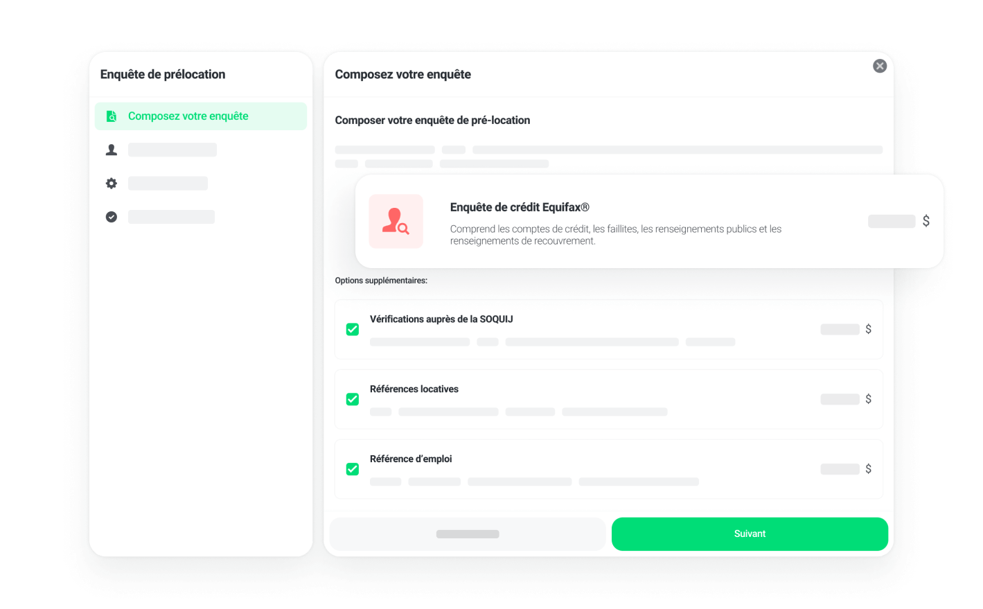 Sélectionnez le candidat